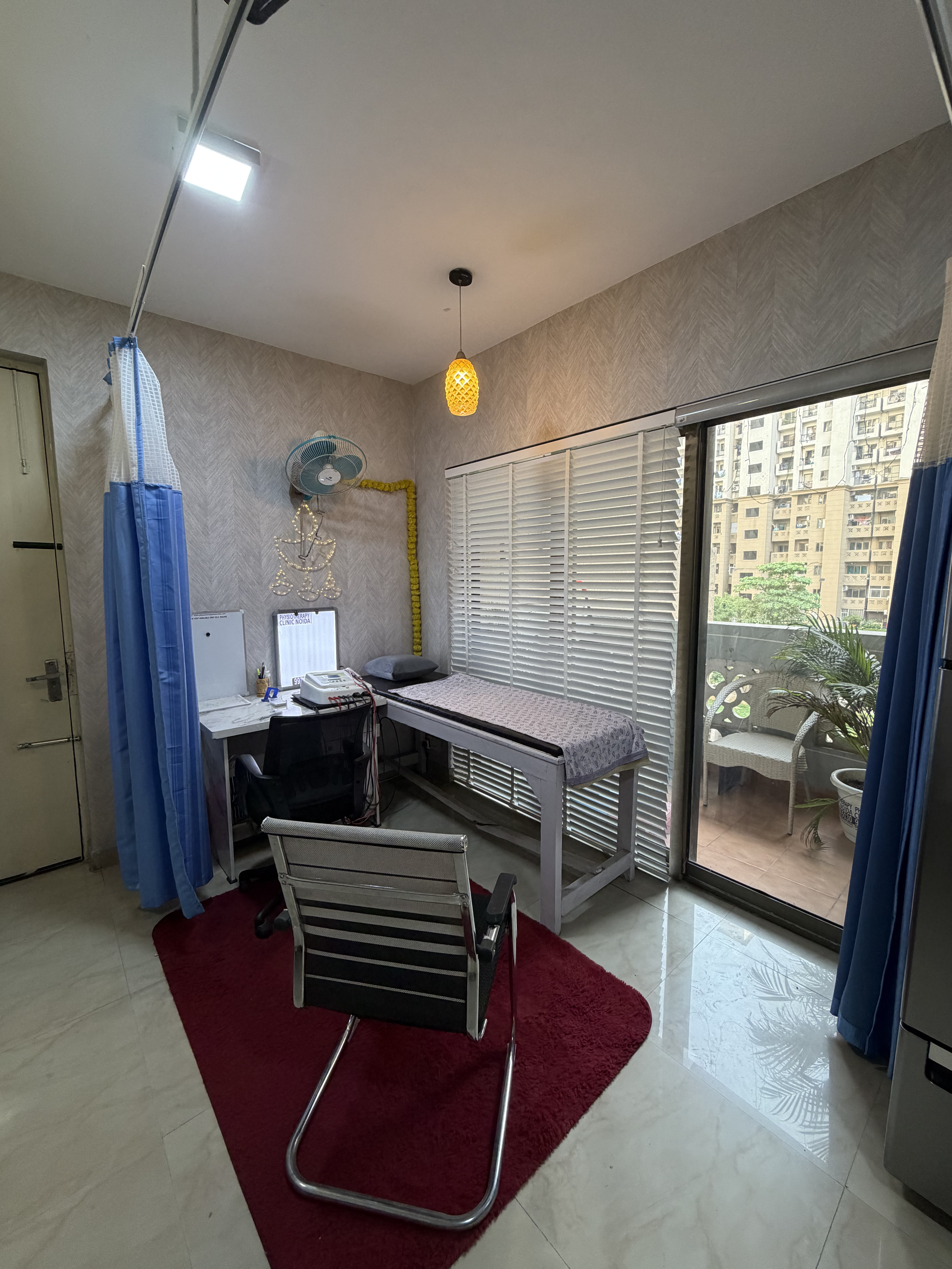 Rehabilitation equipment at Dr. Anil Chauhan physiotherapy clinic
